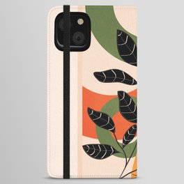 Tropical Geometry 1 iPhone Wallet Case
