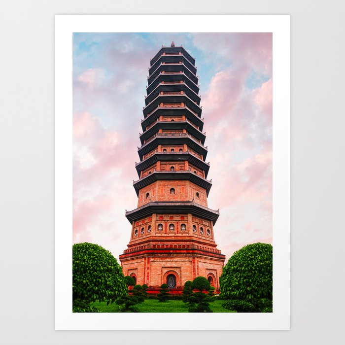 Beautiful Vietnam Pagoda Fine Art Print  • Travel Photography • Wall Art Art Print