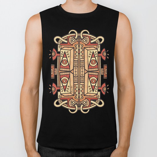 Tribalien Biker Tank