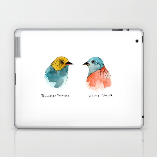 TWO WARBLERS Laptop & iPad Skin