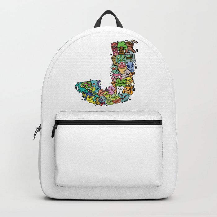 Alphabet J Series of alphabet that suit your personality. Backpack
