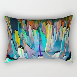 Multicolored Rectangular Pillow