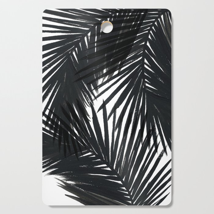 Palms Black Cutting Board