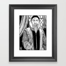 Dr. John Dee Framed Art Print