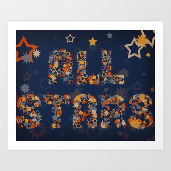 All Stars Art Print