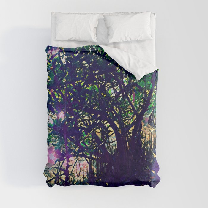 Purple Shade Duvet Cover