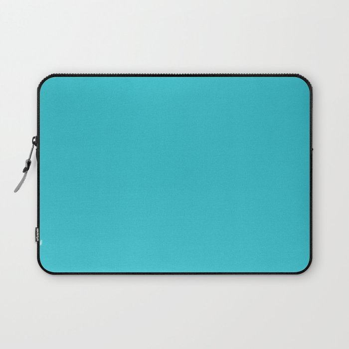 Solid Color ROBINS EGG BLUE Laptop Sleeve
