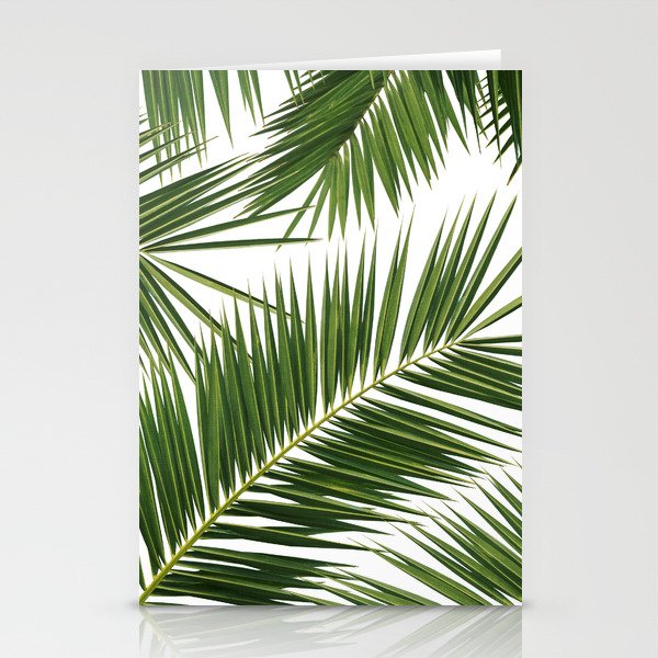 Palm Leaves Jungle Finesse #1 #tropical #wall #art #society6 Stationery Cards
