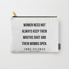 44   | Emma Goldman Quotes | 200602 Carry-All Pouch