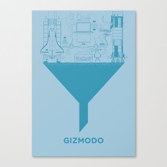 Essence Of Gizmodo Canvas Print