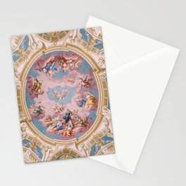 Ceiling Fresco Bartolomeo Altomonte Admont Abbey Stationery Card