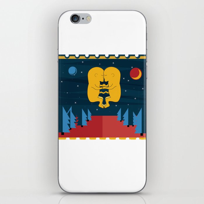 Embryonic love iPhone Skin