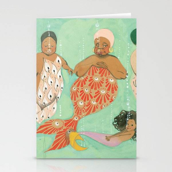Everyone a Mermaid Stationery Cards