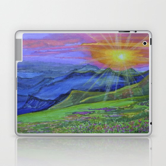 Bright Sunset Laptop & iPad Skin
