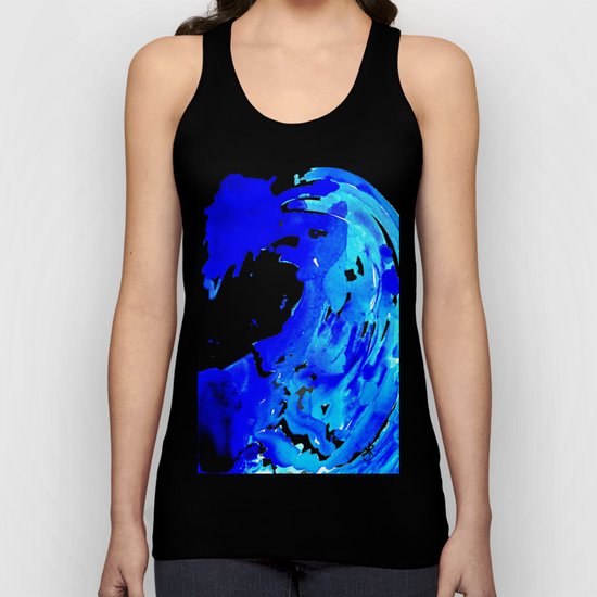 Save The Water Watercolour Unisex Tank Top