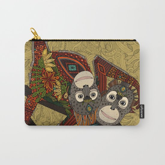 orangutans gold Carry-All Pouch