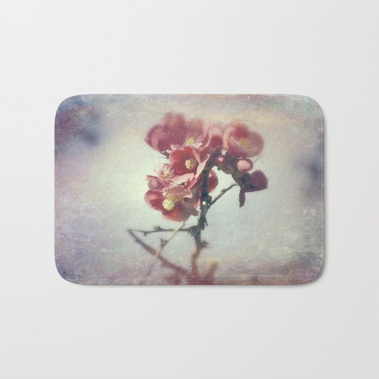 I dreamed a flower garden Bath Mat