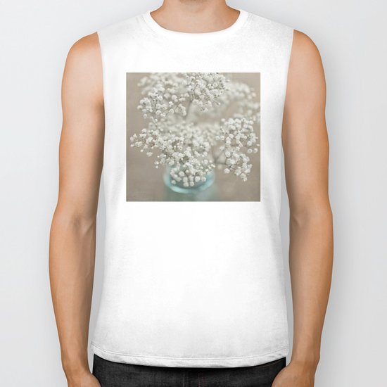 Baby's Breath Biker Tank