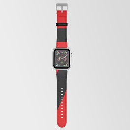 Number 7 (Black & Red) Apple Watch Band