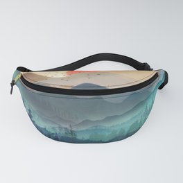 Wilderness Becomes Alive at Night Fanny Pack