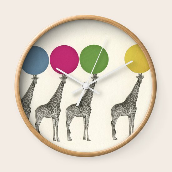 Balancing Act Wall Clock