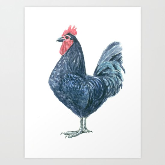 Rooster Art Print