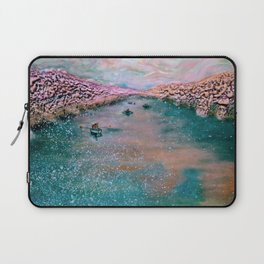 cherry blossom sojourn (detail)_katallie Laptop Sleeve