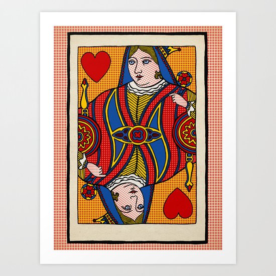 Queen of Pop Art Print