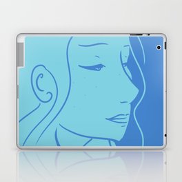 serene blue Laptop & iPad Skin