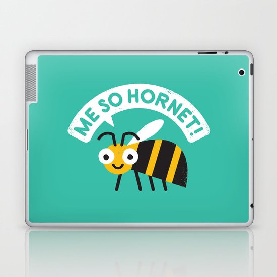 Full Metal Yellow Jacket Laptop & iPad Skin