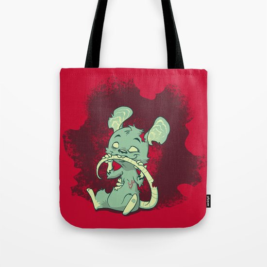 Zombie Mouse Tote Bag