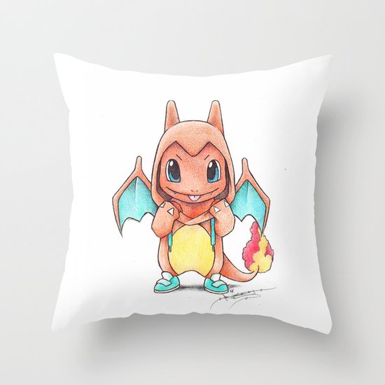 A Burning Passion Throw Pillow