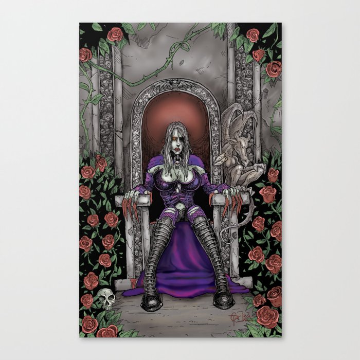 The Tales of Bloody Mary #8 Canvas Print