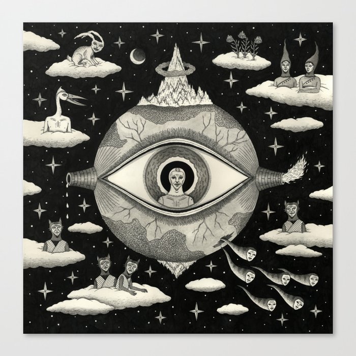 Some Sort of Mystical Explanation Canvas Print