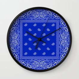 Bandana Royale  Wall Clock