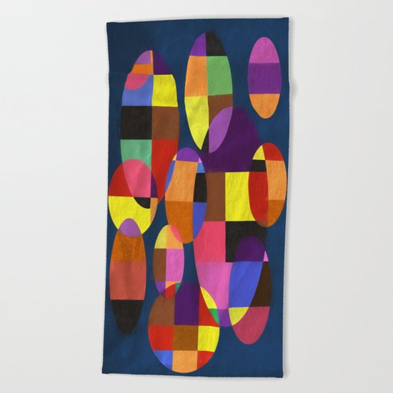 Abstract #372 Beach Towel