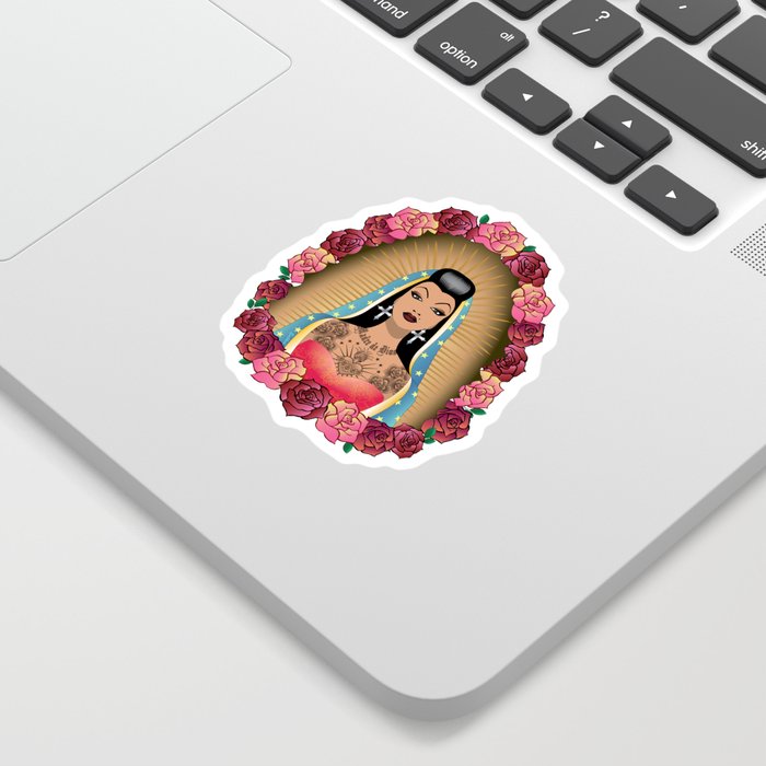 Chola Guadalupe Sticker