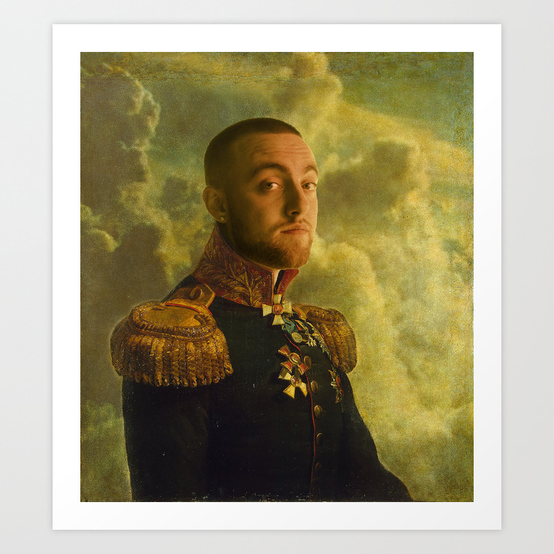 Mac Miller Poster Classical Painting Regal Art General Hip Hop