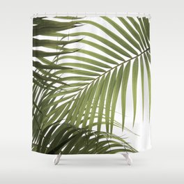 Palm Leaves Photo 01 Shower Curtain