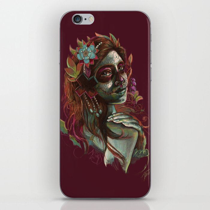 Day of the Dead Girl iPhone Skin