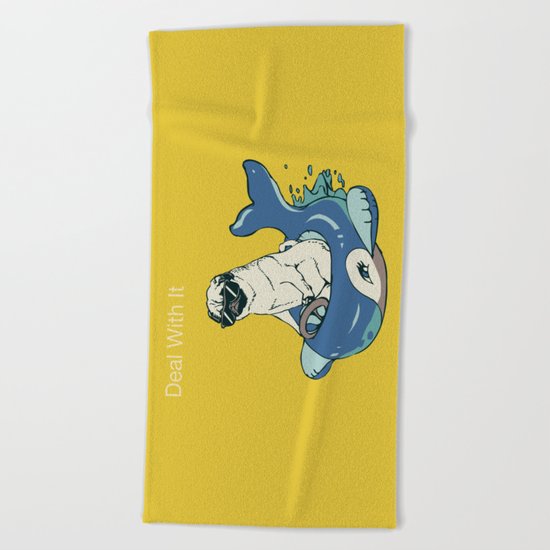 Deal With It Beach Towel