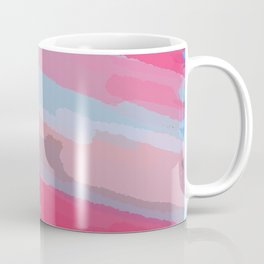 Thru the Desert Abstract Painting Coffee Mug