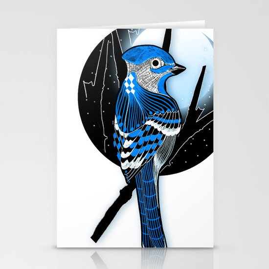 Blue Bird Stationery Cards