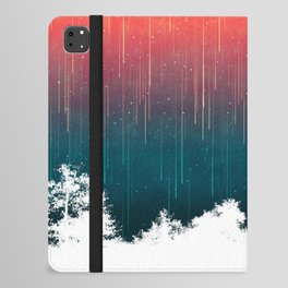 Meteoric rainfall iPad Folio Case