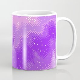Purple Nebula (8bit) Coffee Mug
