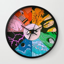 Live Your Truth Wall Clock