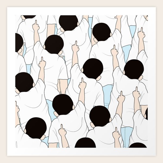PROTEST Art Print