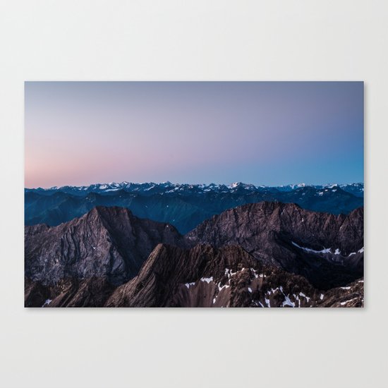 Taking the Long Way Around Canvas Print