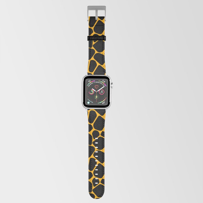 Neon Safari Gold & Black Apple Watch Band