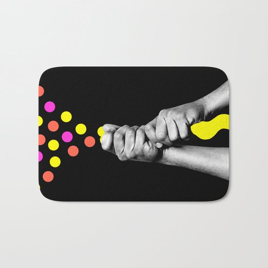 Throwing a Squirt Bath Mat